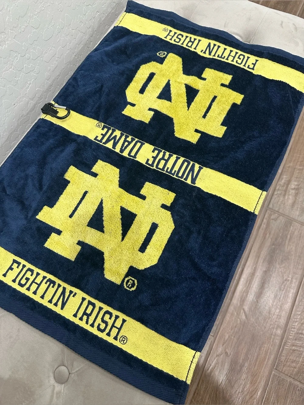 Notre Dame Fightin Irish Golf Towel